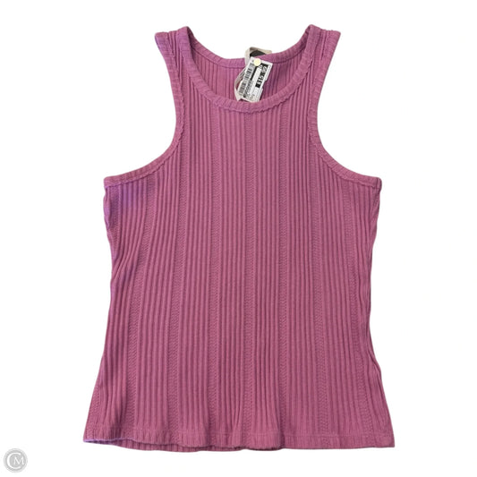 Top Sleeveless By Anthropologie In Pink, Size: S