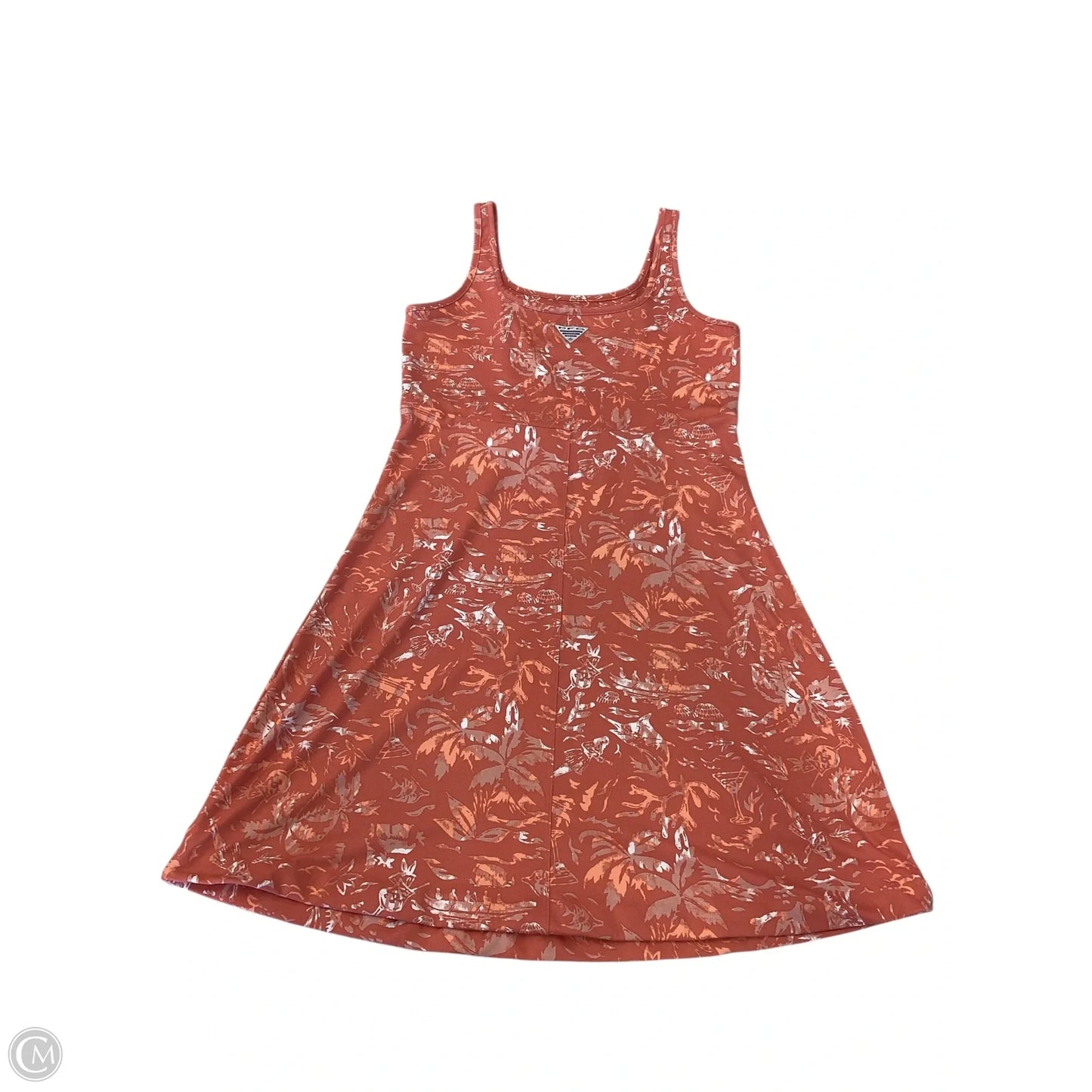 Athletic Dress By Columbia In Orange, Size: S