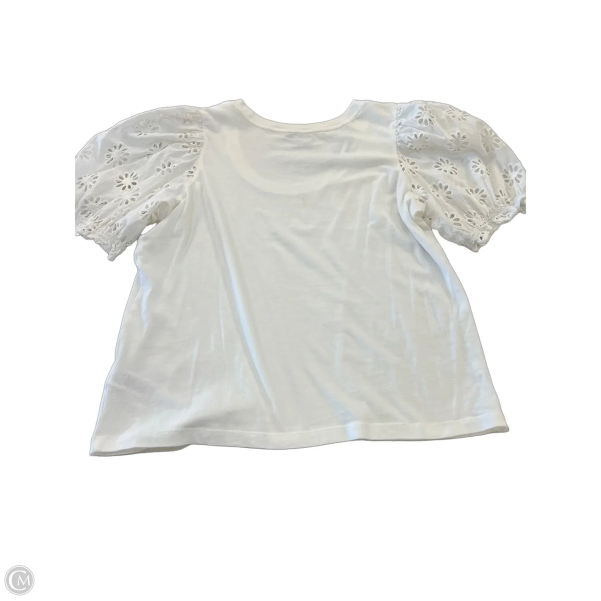 Top Short Sleeve By Rails In White, Size: L