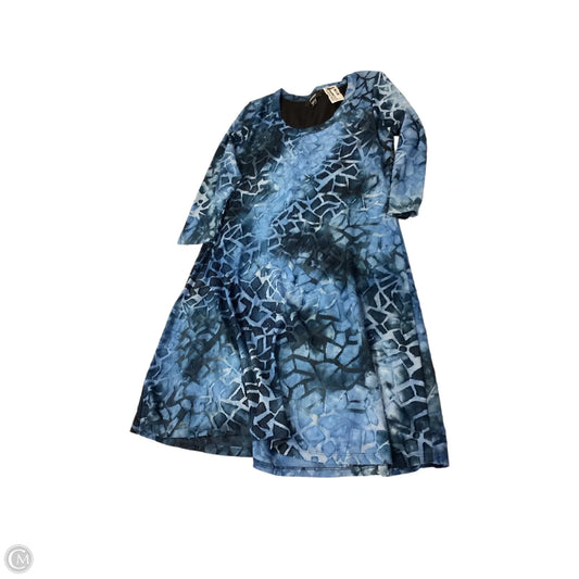 Dress Casual Short By Karen Kane In Blue, Size: L