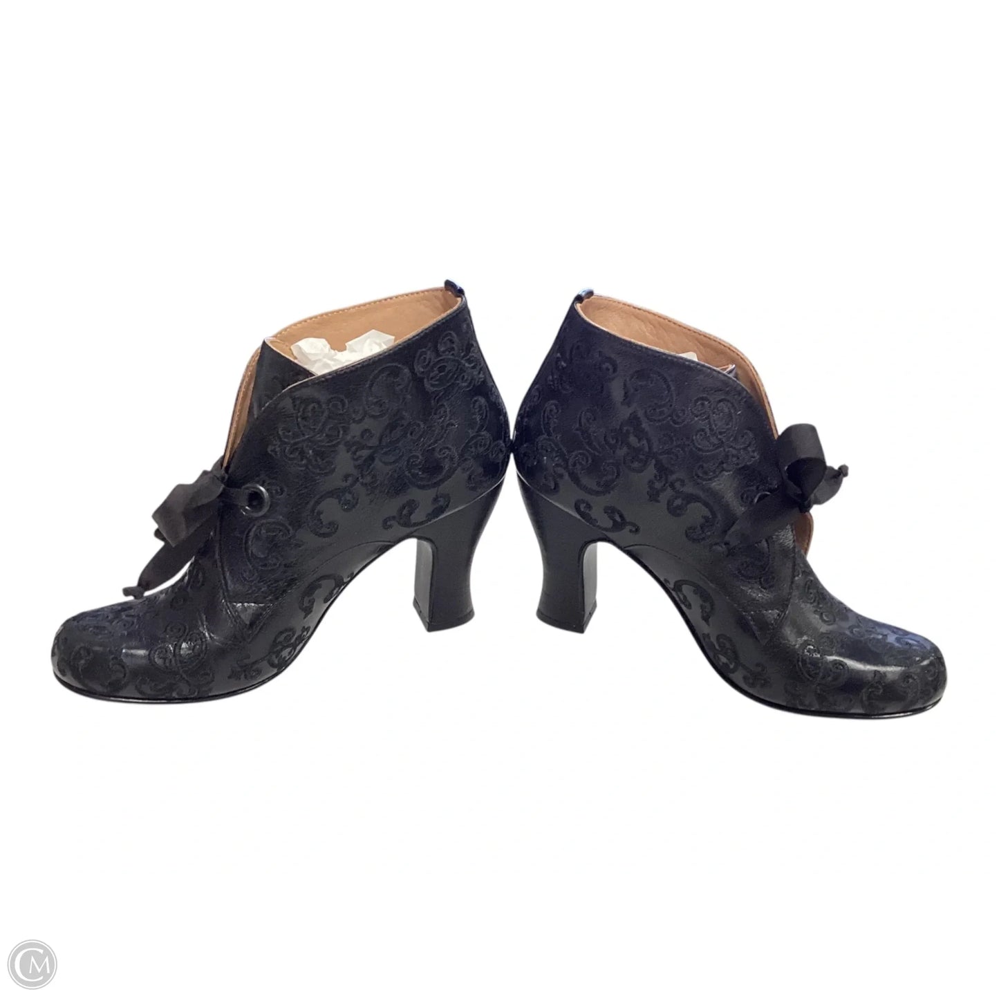 Shoes Heels Block By Cma In Black, Size: 7.5