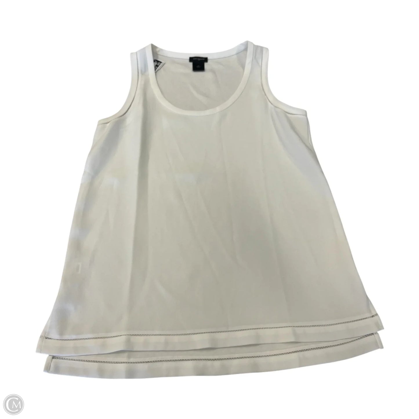 Top Sleeveless By Ann Taylor In White, Size: Xs