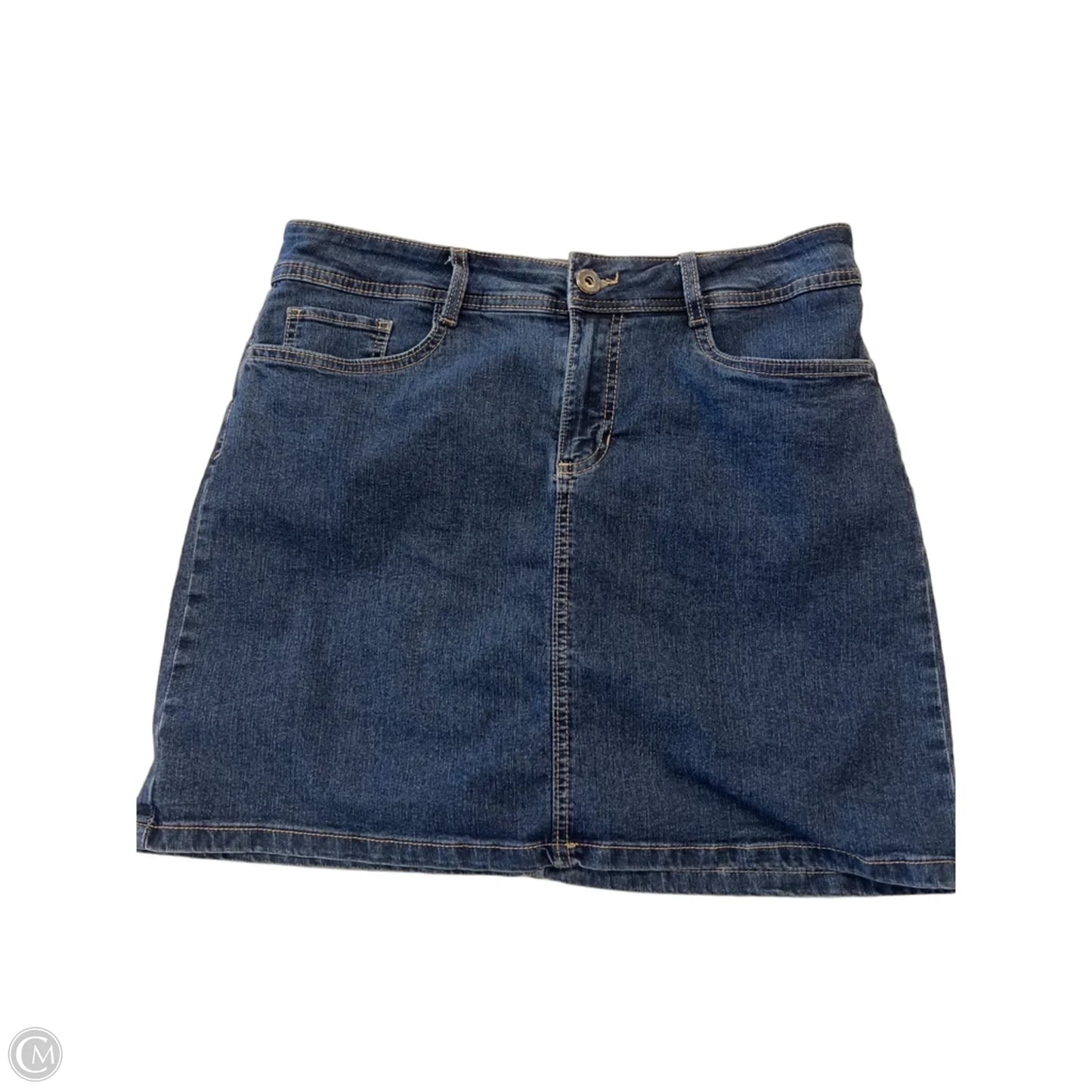 Skort By St Johns Bay In Blue Denim, Size: 8