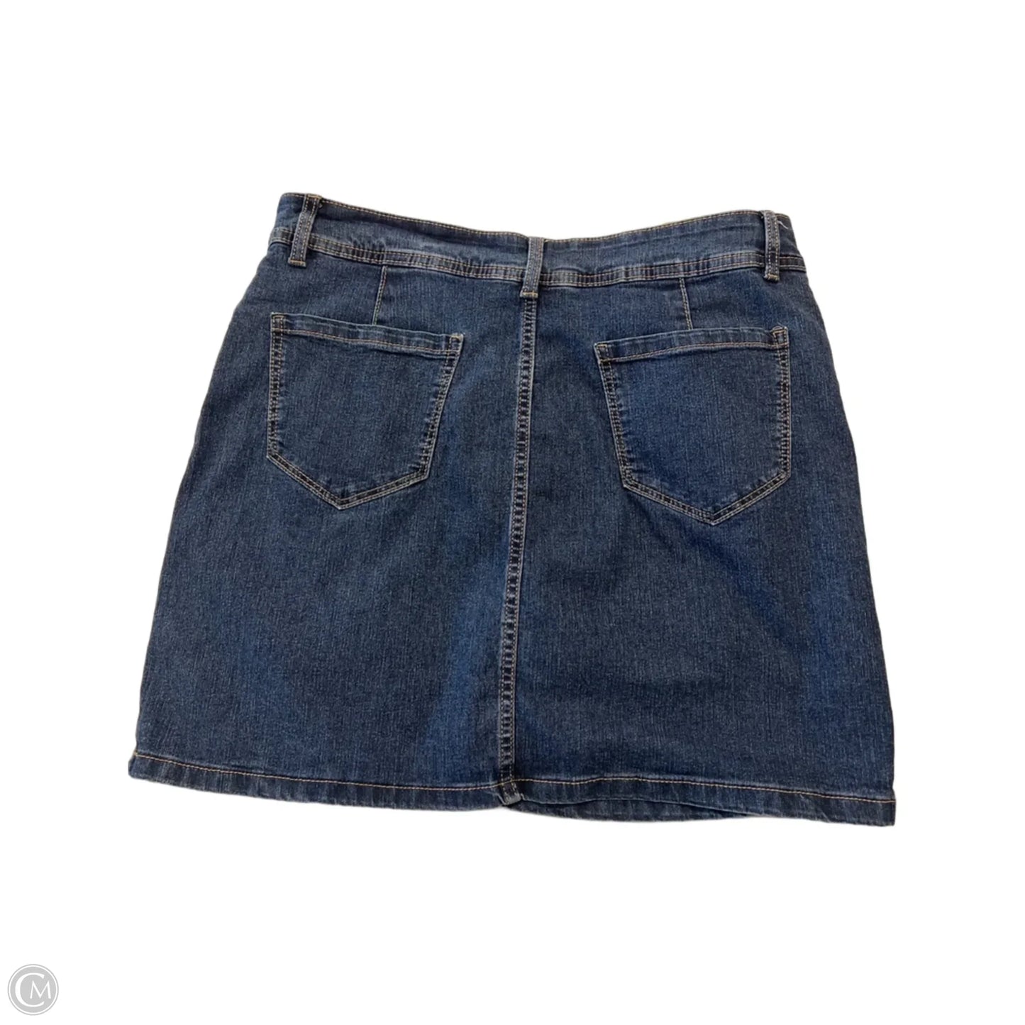 Skort By St Johns Bay In Blue Denim, Size: 8