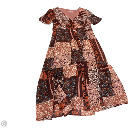 Dress Casual Midi By Nanette Lepore In Multi-colored, Size: 8