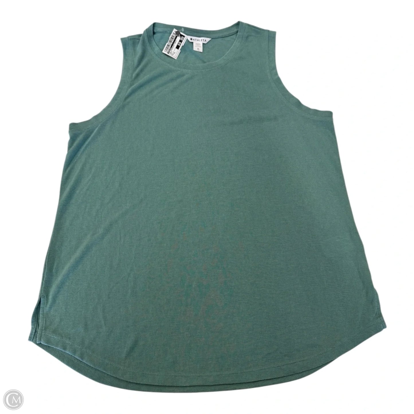 Top Sleeveless Basic By Athleta In Green, Size: Xl
