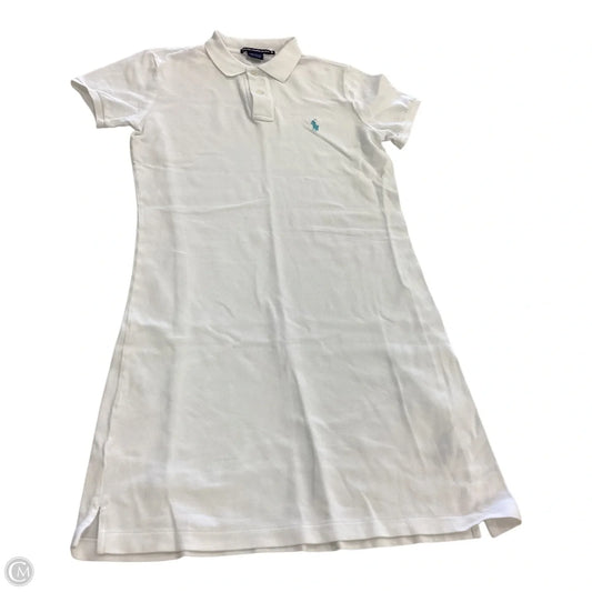 Dress Casual Short By Ralph Lauren In White, Size: M