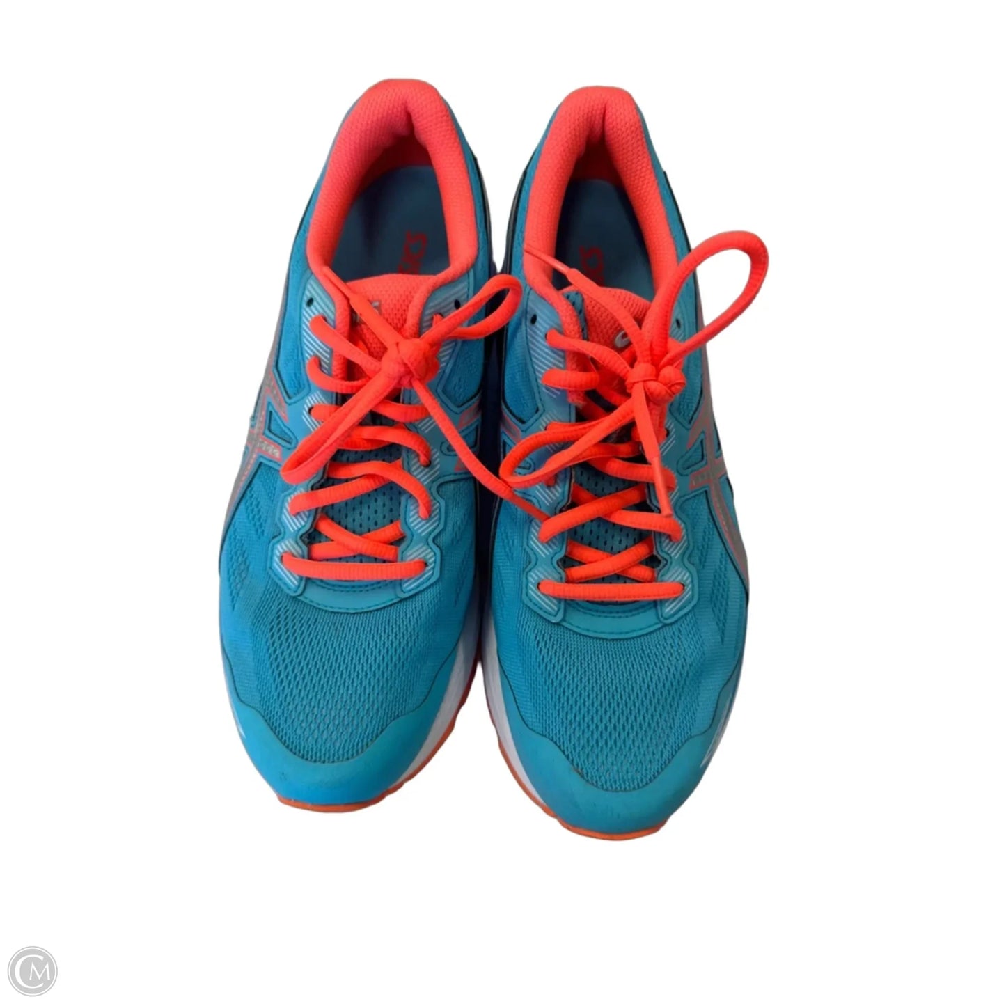 Shoes Athletic By Asics In Blue & Orange, Size: 9.5