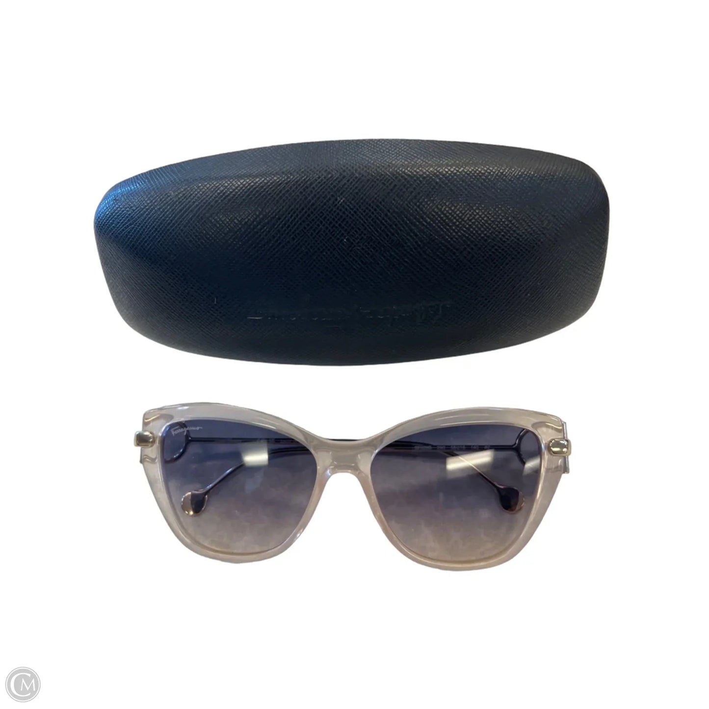 Sunglasses Luxury Designer By Ferragamo, Size: Medium