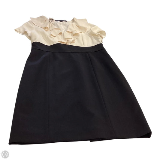 Dress Casual Short By Anne Klein In Black White, Size: 8petite