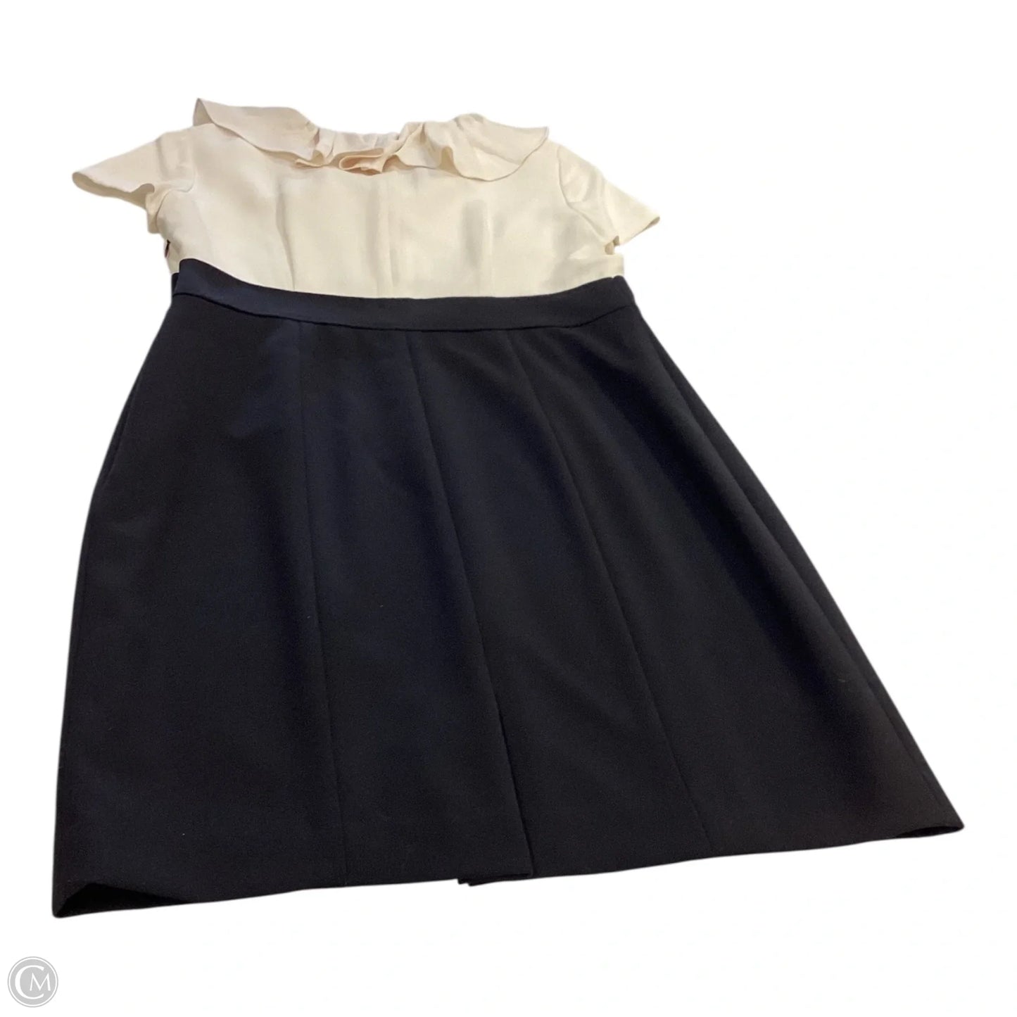 Dress Casual Short By Anne Klein In Black White, Size: 8petite