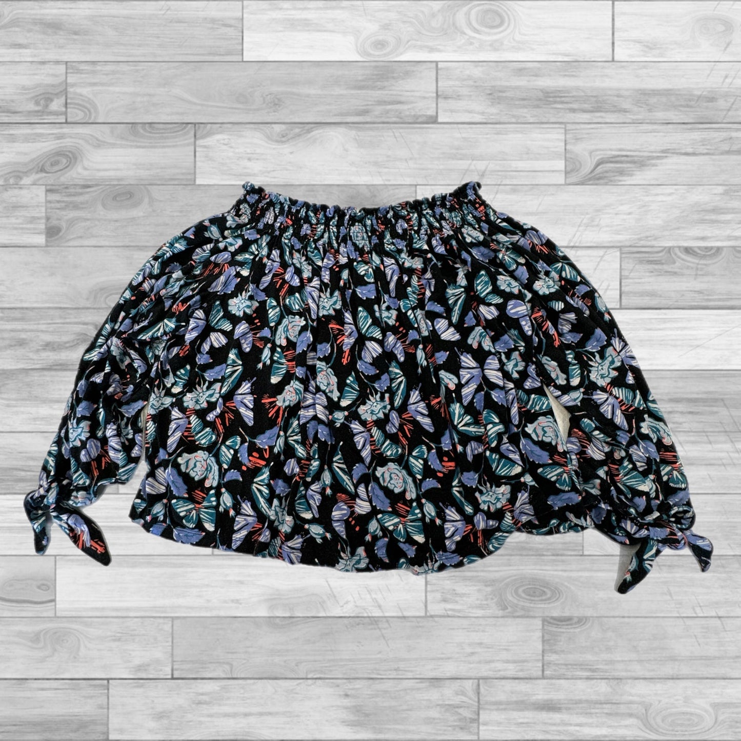 Black Top Long Sleeve We The Free, Size M