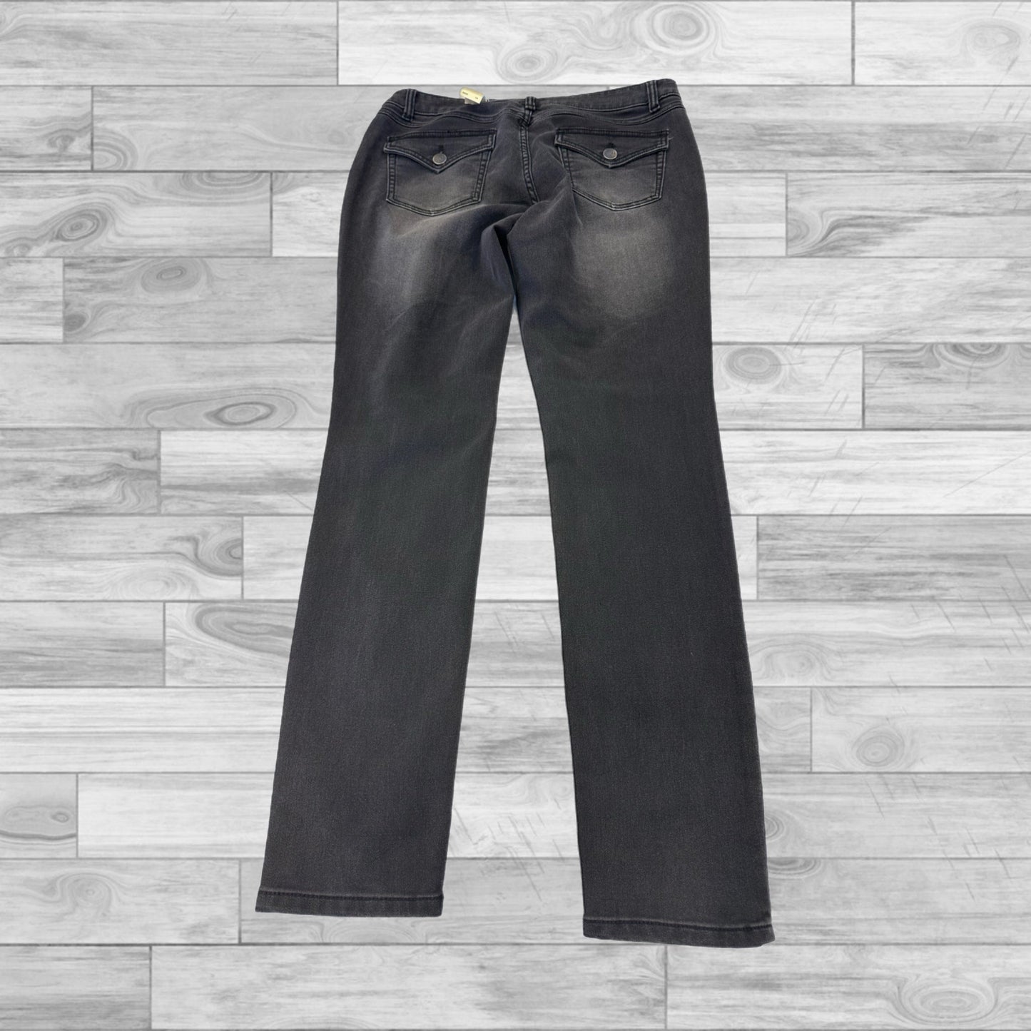 Black Pants Ankle D Jeans, Size 14