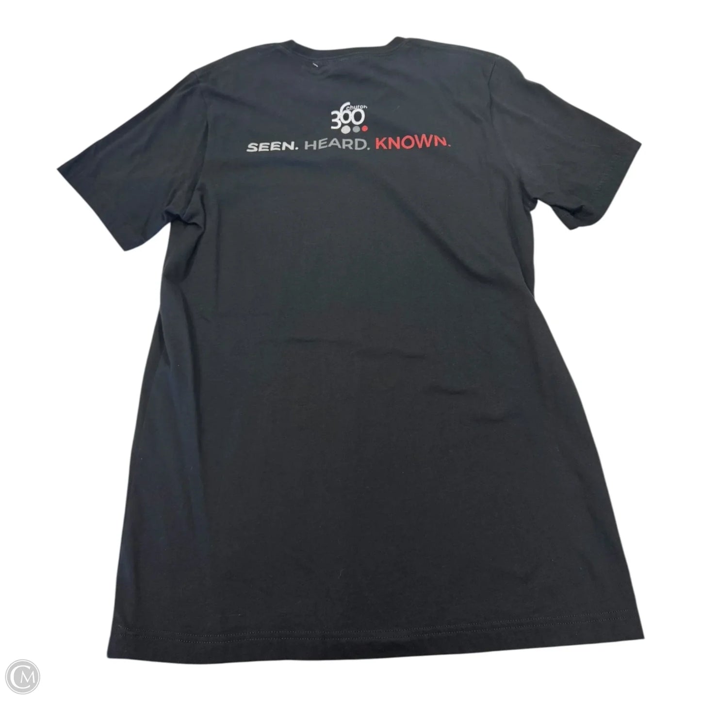 Top Short Sleeve Basic By Bella + Canvas In Black, Size: M