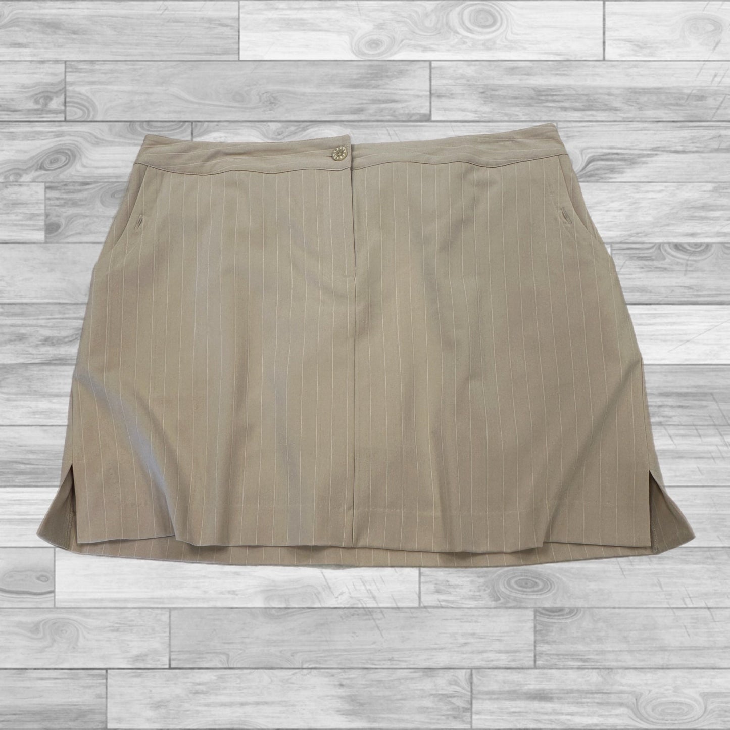 Skort By Izod In Tan, Size: 16