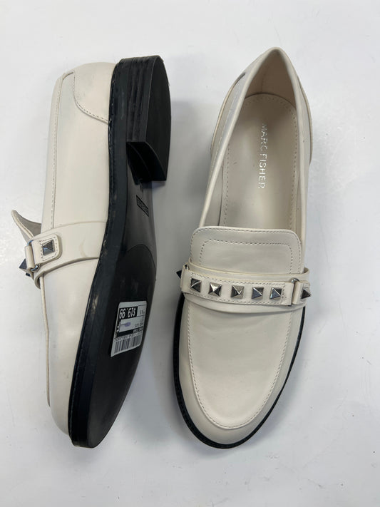 White Shoes Flats Marc Fisher, Size 8.5