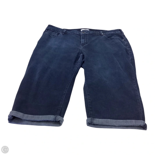 Capris By Lane Bryant In Blue Denim, Size: 24