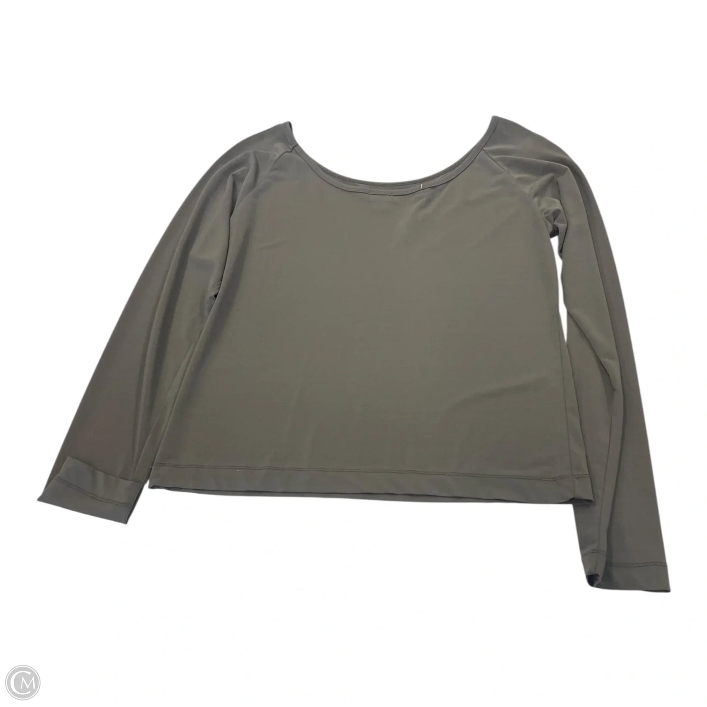 Top Long Sleeve By J. Crew In Green, Size: L