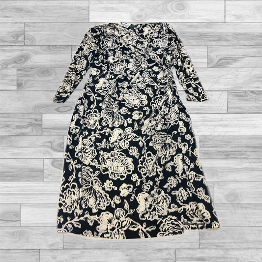 Dress Casual Short By Lauren By Ralph Lauren In Black & White, Size: 12