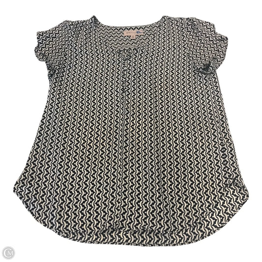 Top Short Sleeve By Philosophy In Multi-colored, Size: S