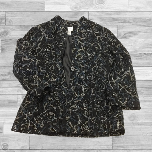 Jacket Other By Chicos In Multi-colored, Size: M