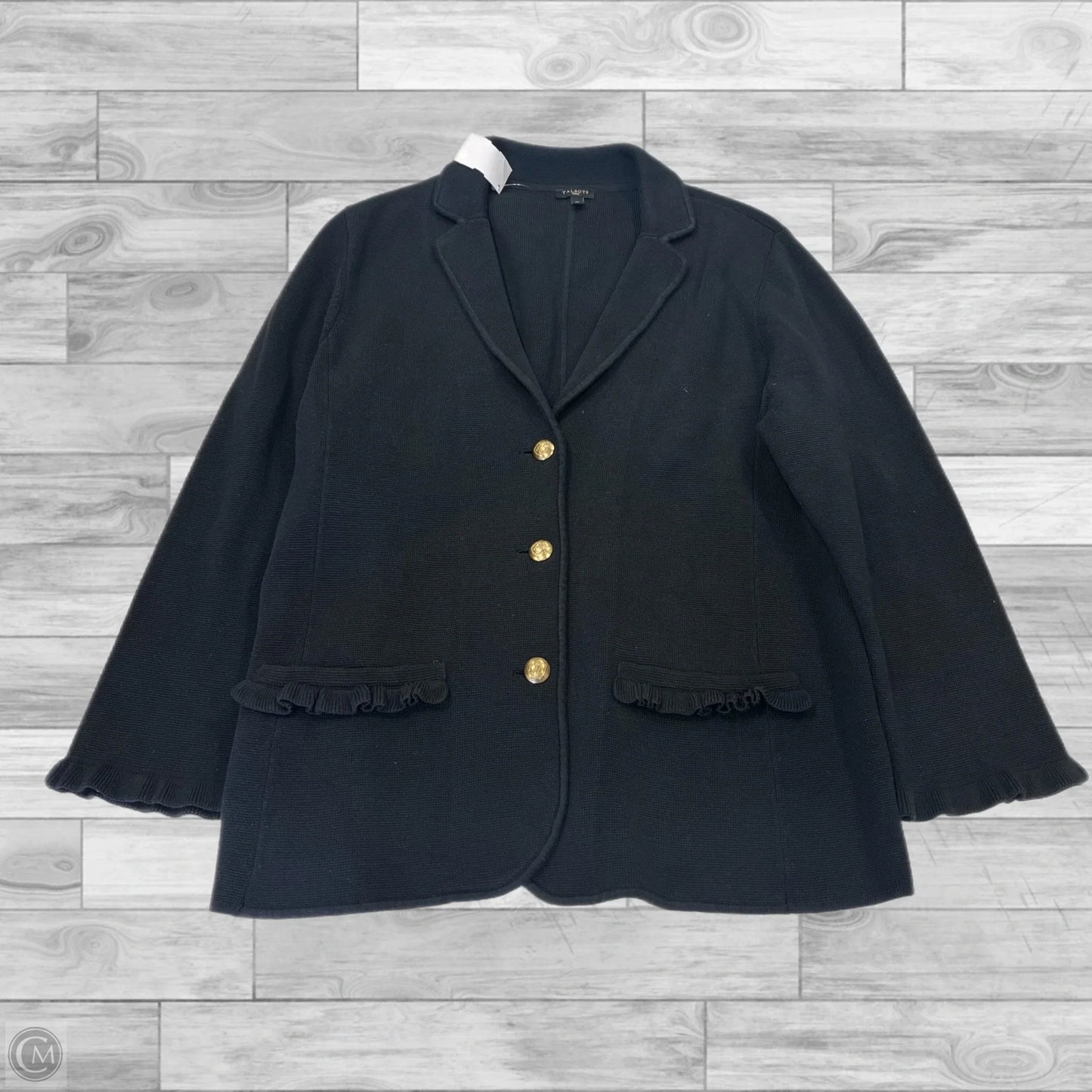 Blazer By Talbots In Black, Size: 1x