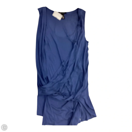 Top Sleeveless By White House Black Market In Blue, Size: S