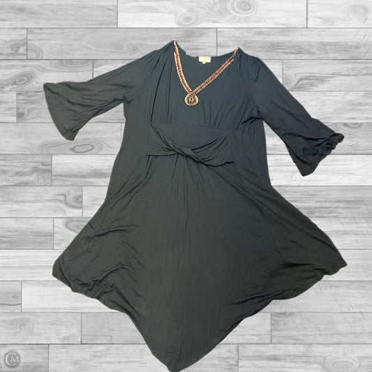 Dress Casual Short By Liz Lange In Black, Size: 3x
