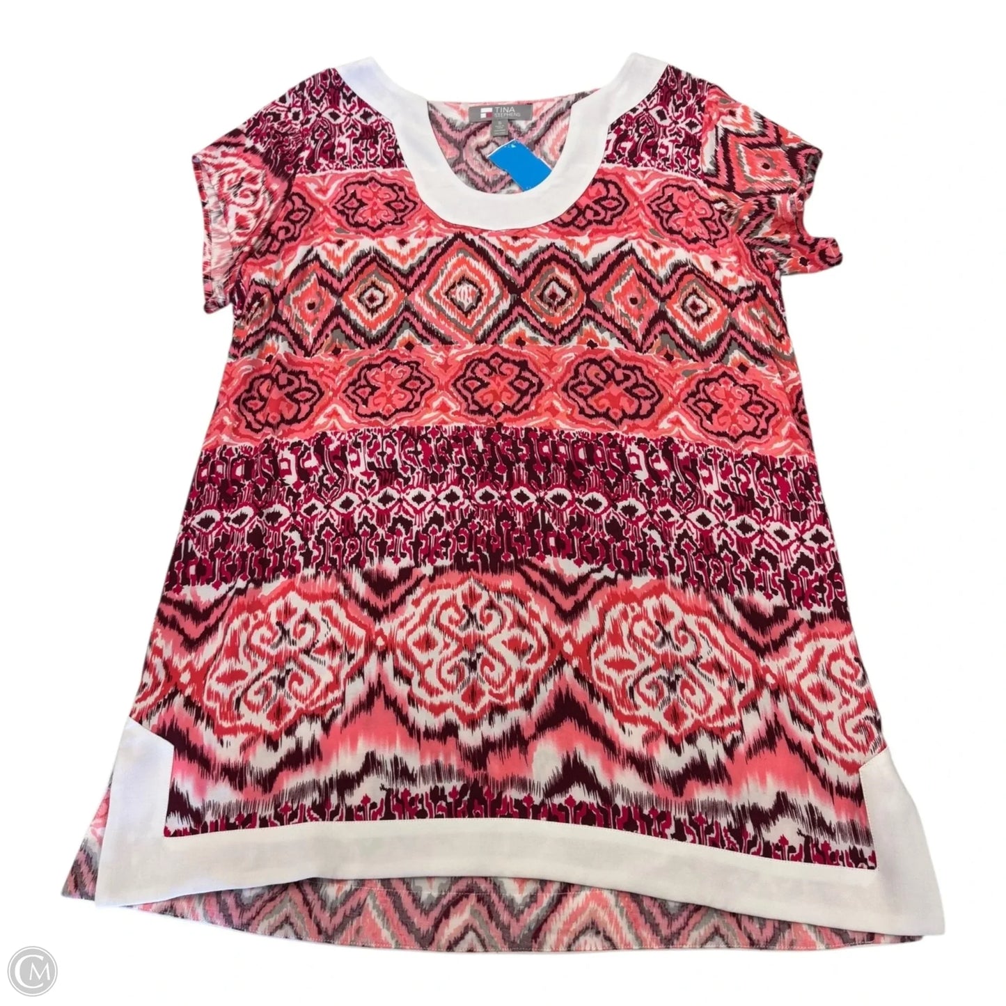 Top Short Sleeve Basic By Clothes Mentor In Pink, Size: S