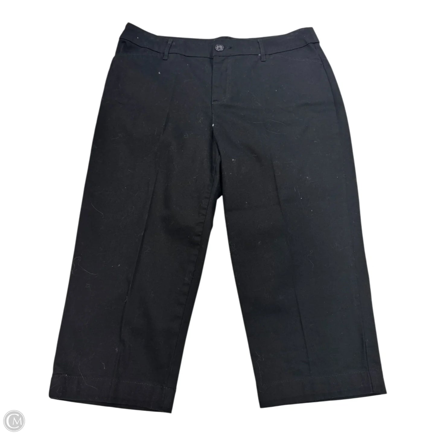 Capris By St Johns Bay In Black, Size: 14