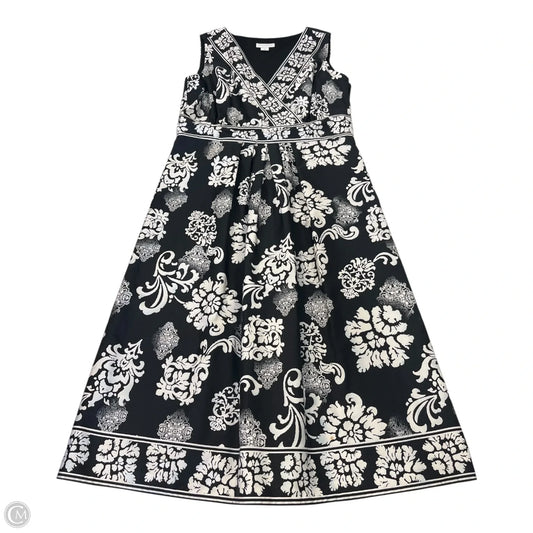 Dress Casual Short By Charter Club In Black White, Size: 8