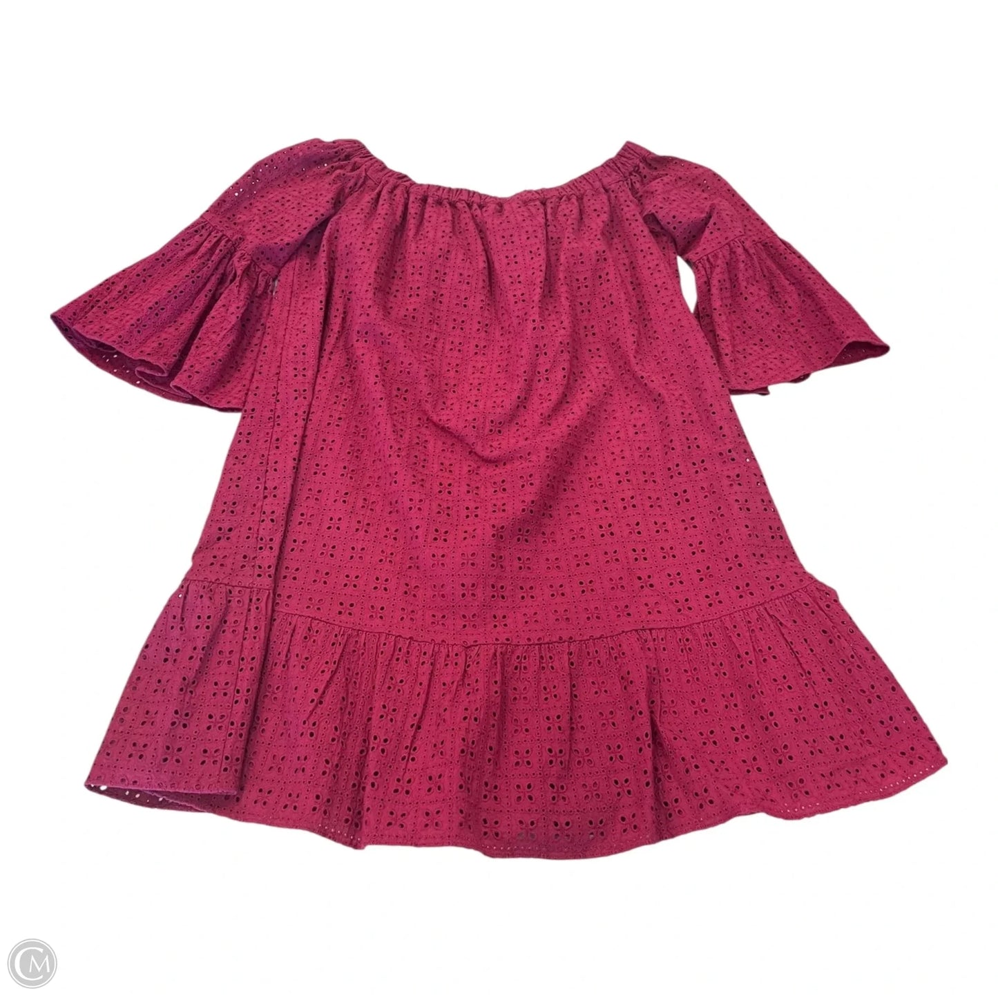 Top Short Sleeve By Clothes Mentor In Red, Size: 0
