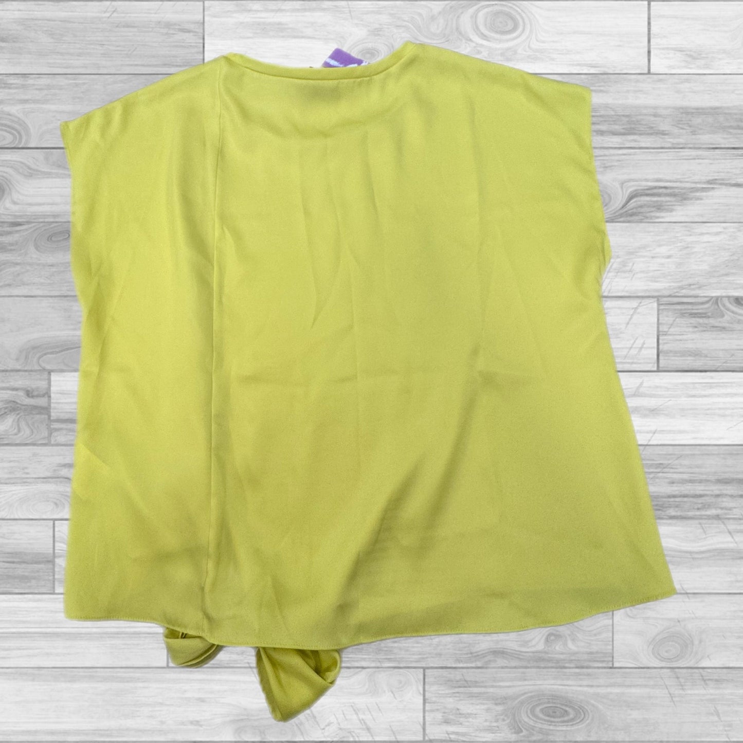 Yellow Top Short Sleeve Dkny, Size L