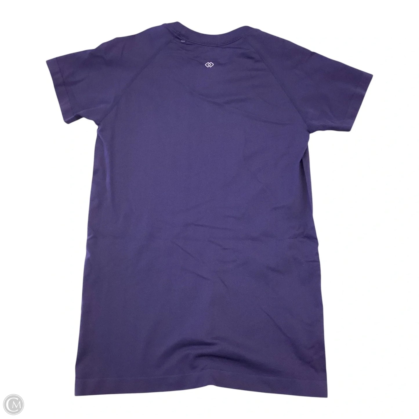 Top Short Sleeve Basic By Clothes Mentor In Purple, Size: L