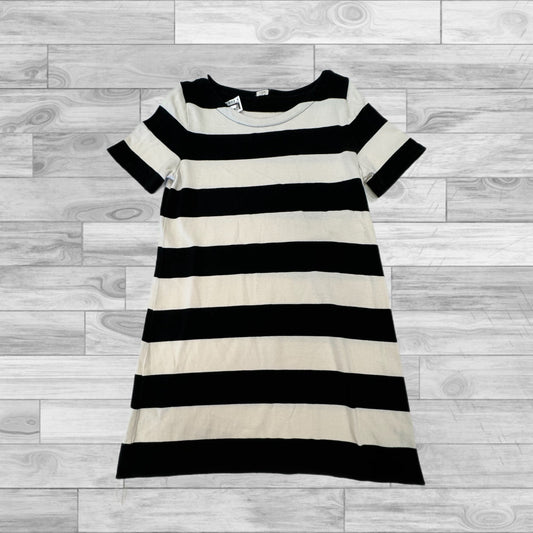 Black & Cream Dress Casual Short J. Crew, Size S