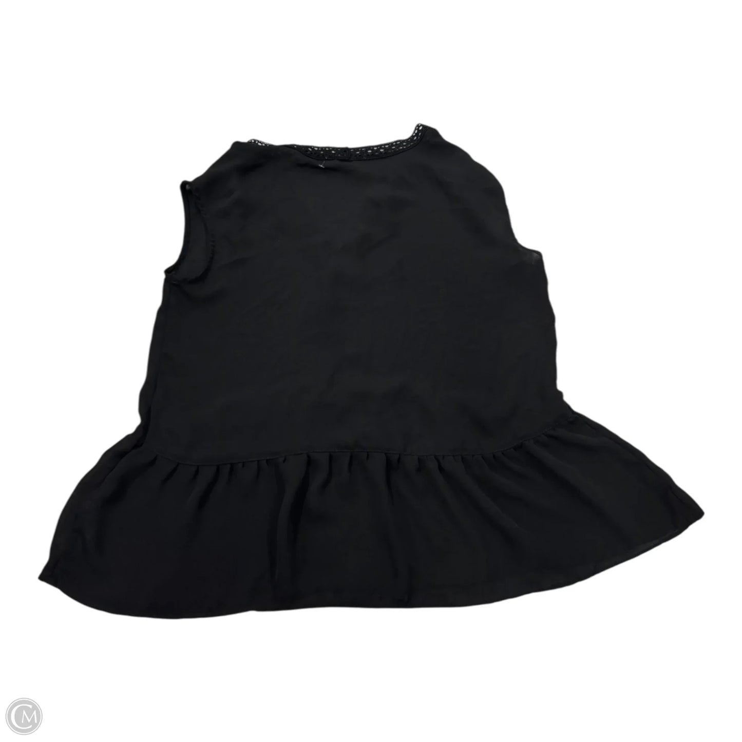 Top Sleeveless By Max Studio In Black, Size: S