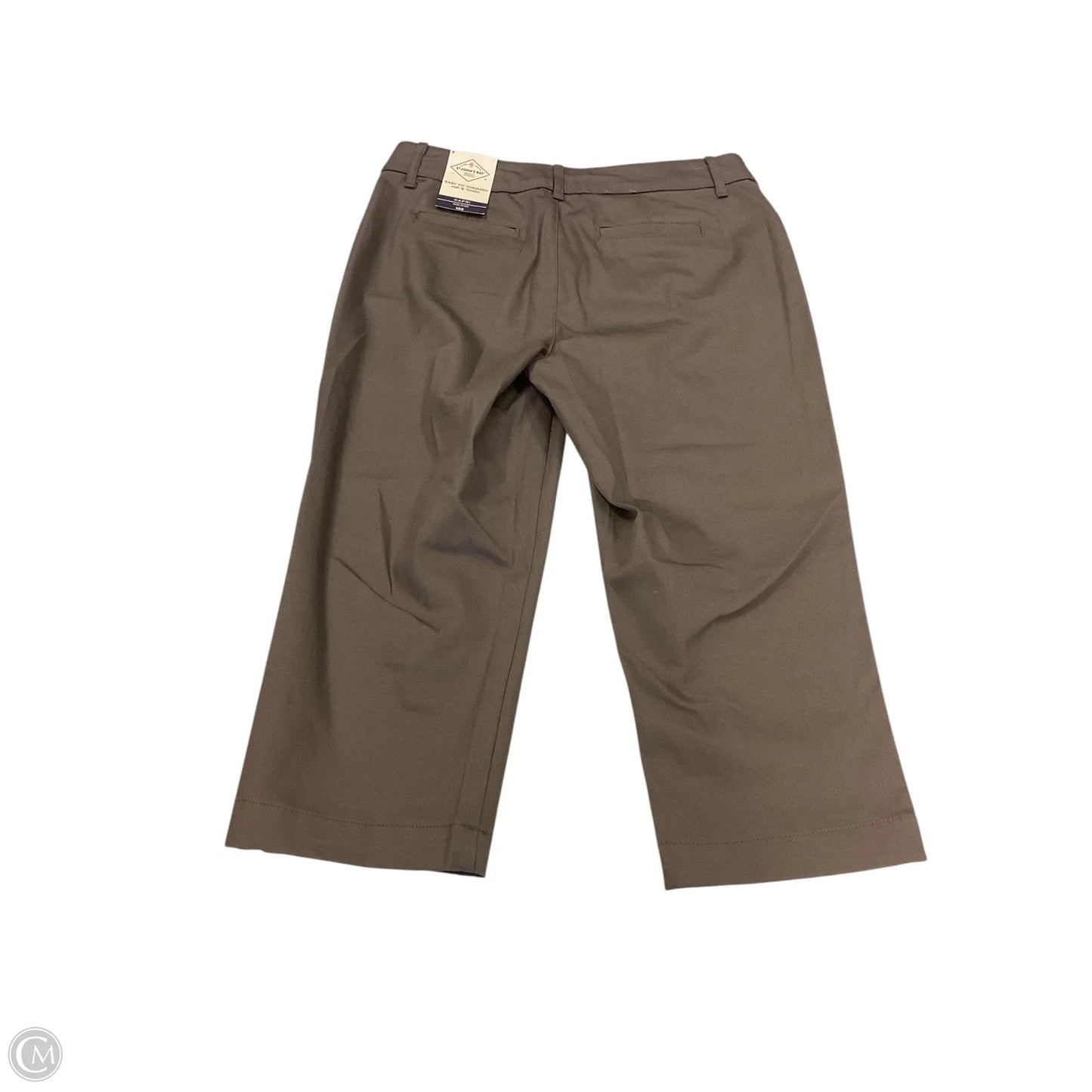 Capris By St Johns Bay In Brown, Size: 6