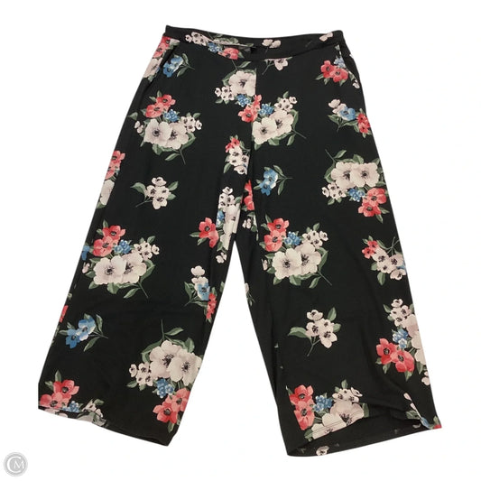 Capris By J. Jill In Floral Print, Size: Xl