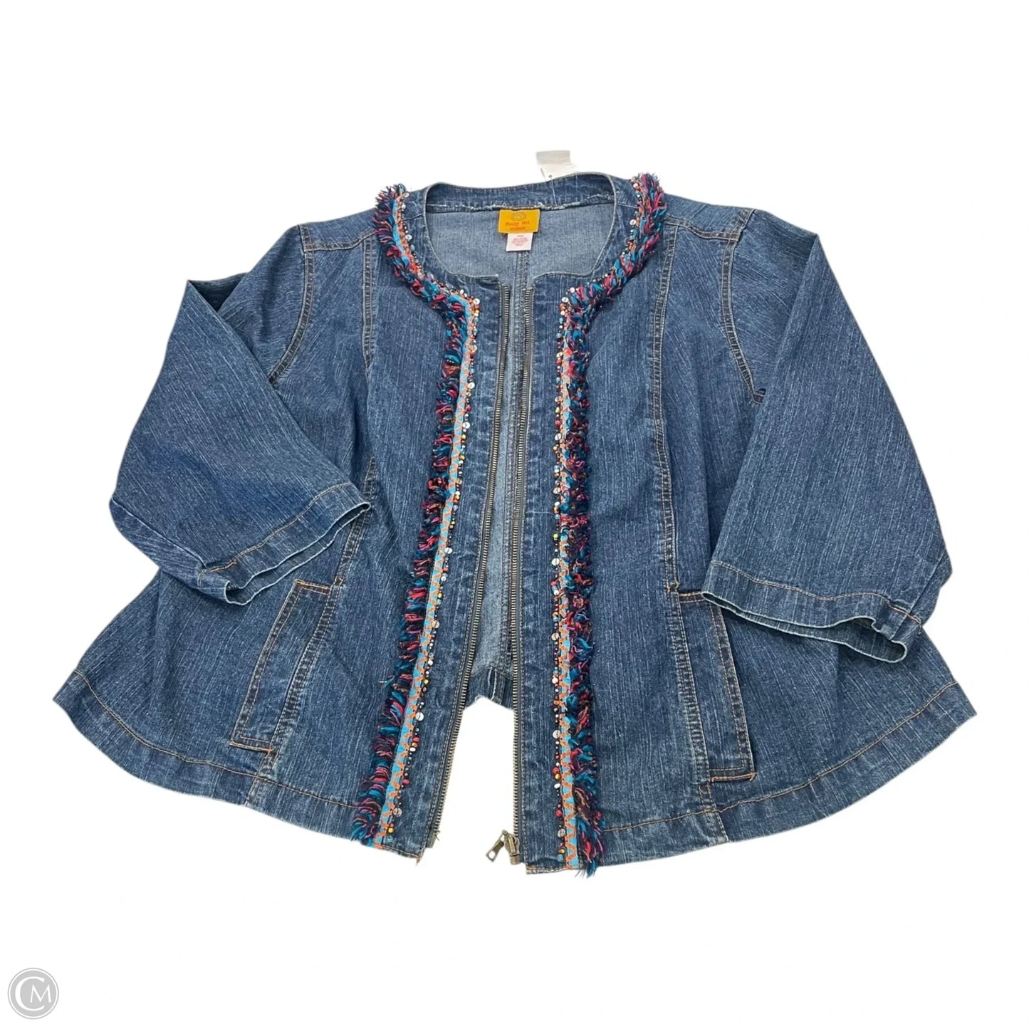 Jacket Other By Ruby Rd In Multi-colored, Size: 18