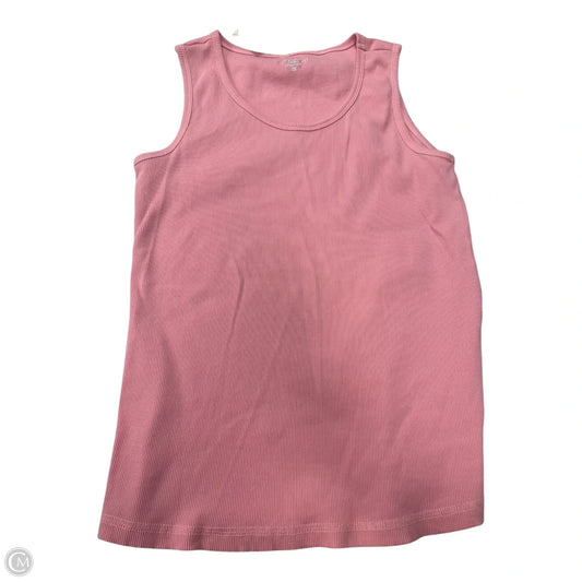 Tank Top By Laura Scott In Pink, Size: Xlp