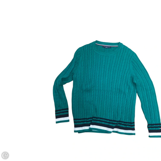 Sweater By Tommy Hilfiger In Green, Size: Xxl