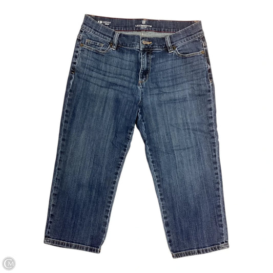 Jeans Cropped By Liz Claiborne In Blue, Size: 4p