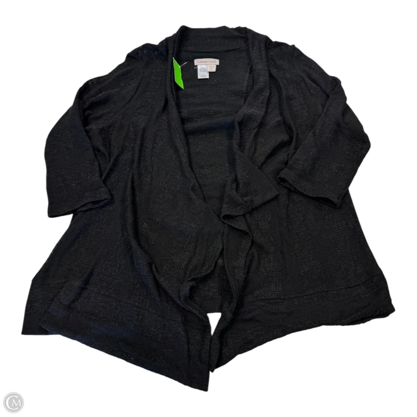 Cardigan By Coldwater Creek In Black, Size: Xl