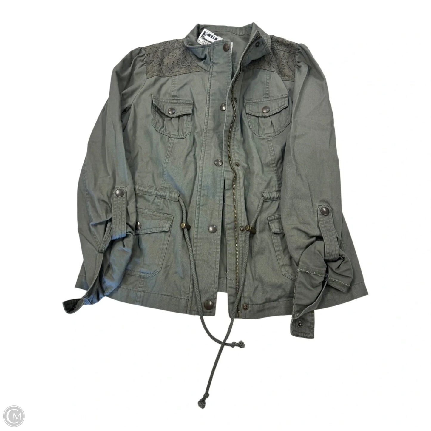 Jacket Other By Candies In Green, Size: M