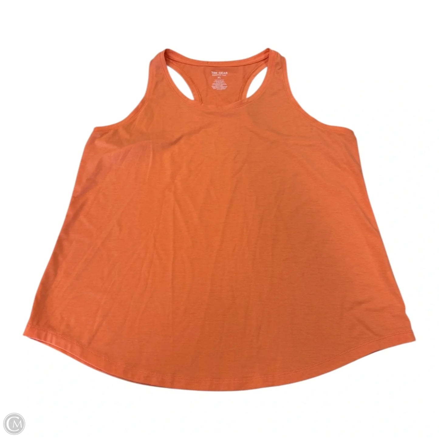 Tank Top By Tek Gear In Orange, Size: Xl