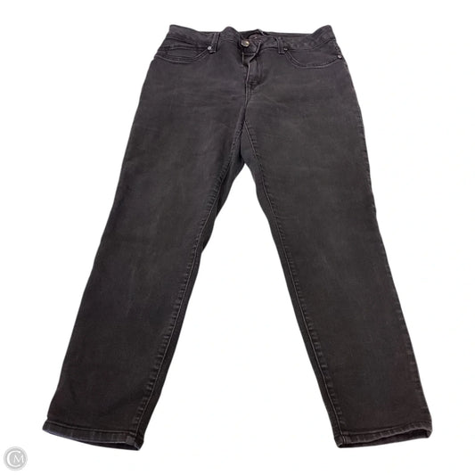 Jeans Straight By 1822 Denim In Black, Size: 14