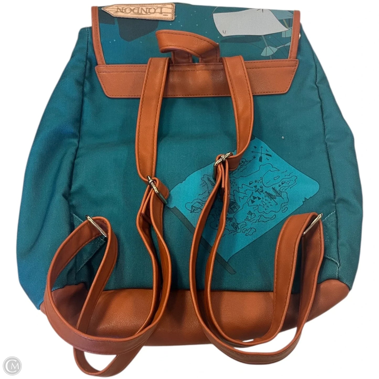 Backpack By Loungefly, Size: Medium