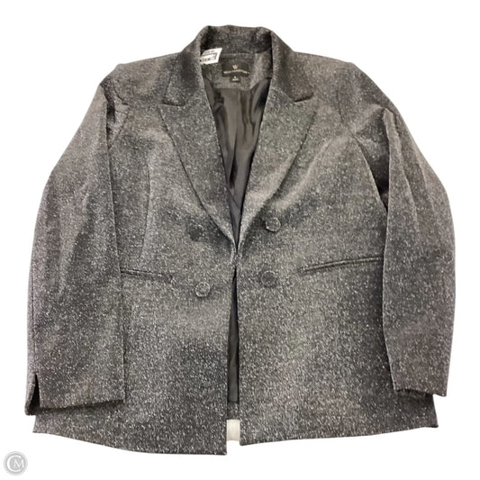 Blazer By Worthington In Silver, Size: L