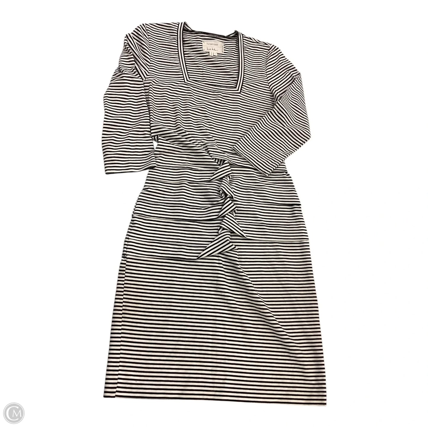 Dress Casual Midi By Clothes Mentor In Striped Pattern, Size: S