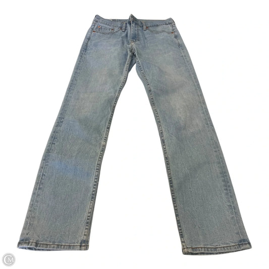 Jeans Straight By Levis In Blue, Size: 30